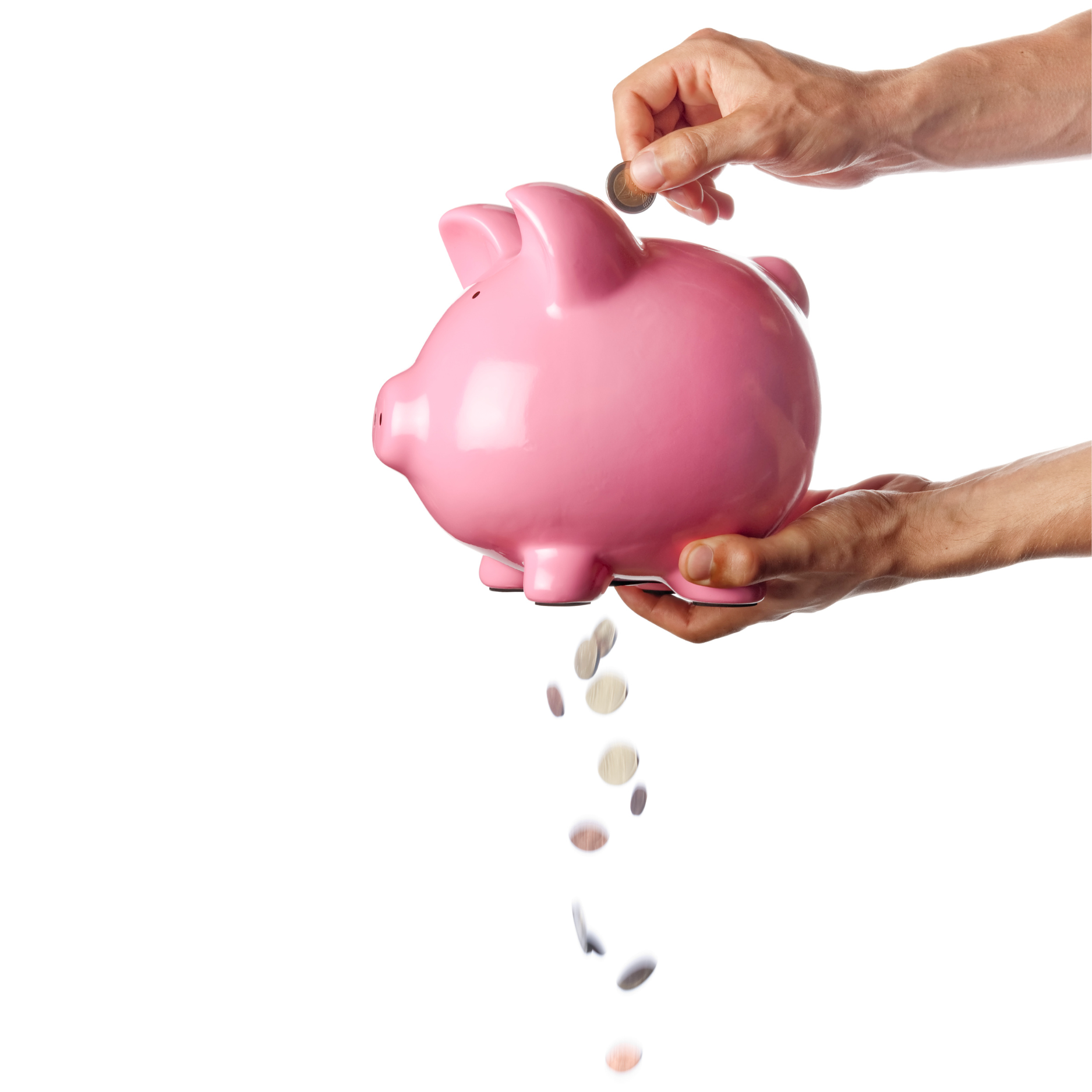 Piggy bank losing money